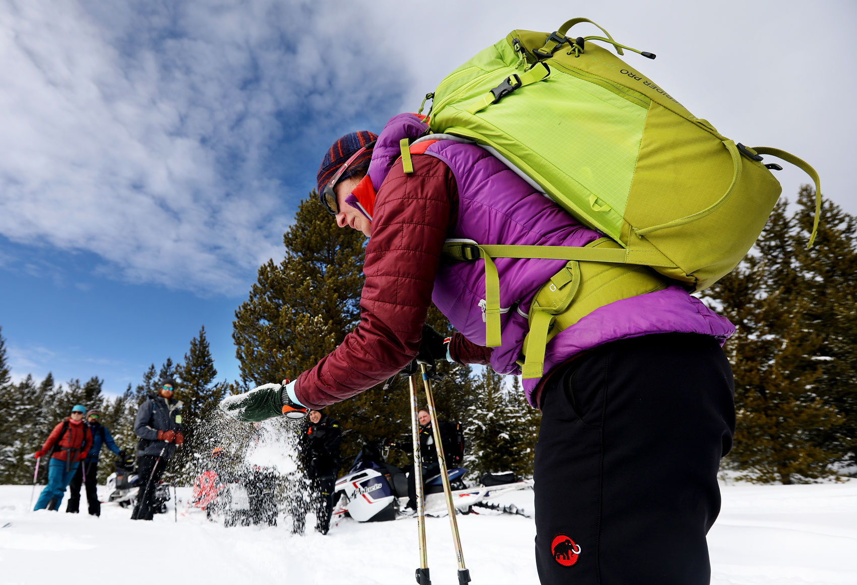 Snow conditions